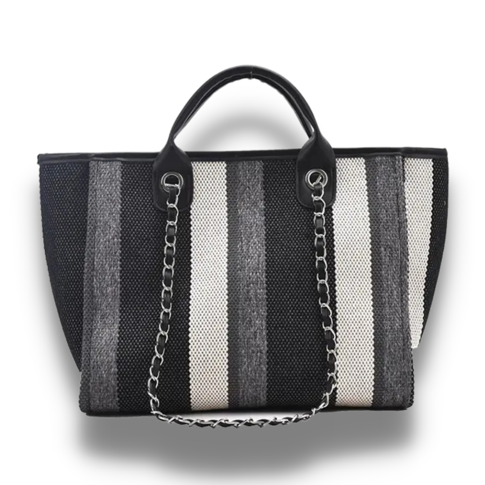 Cartera CANVA Chic con cierre