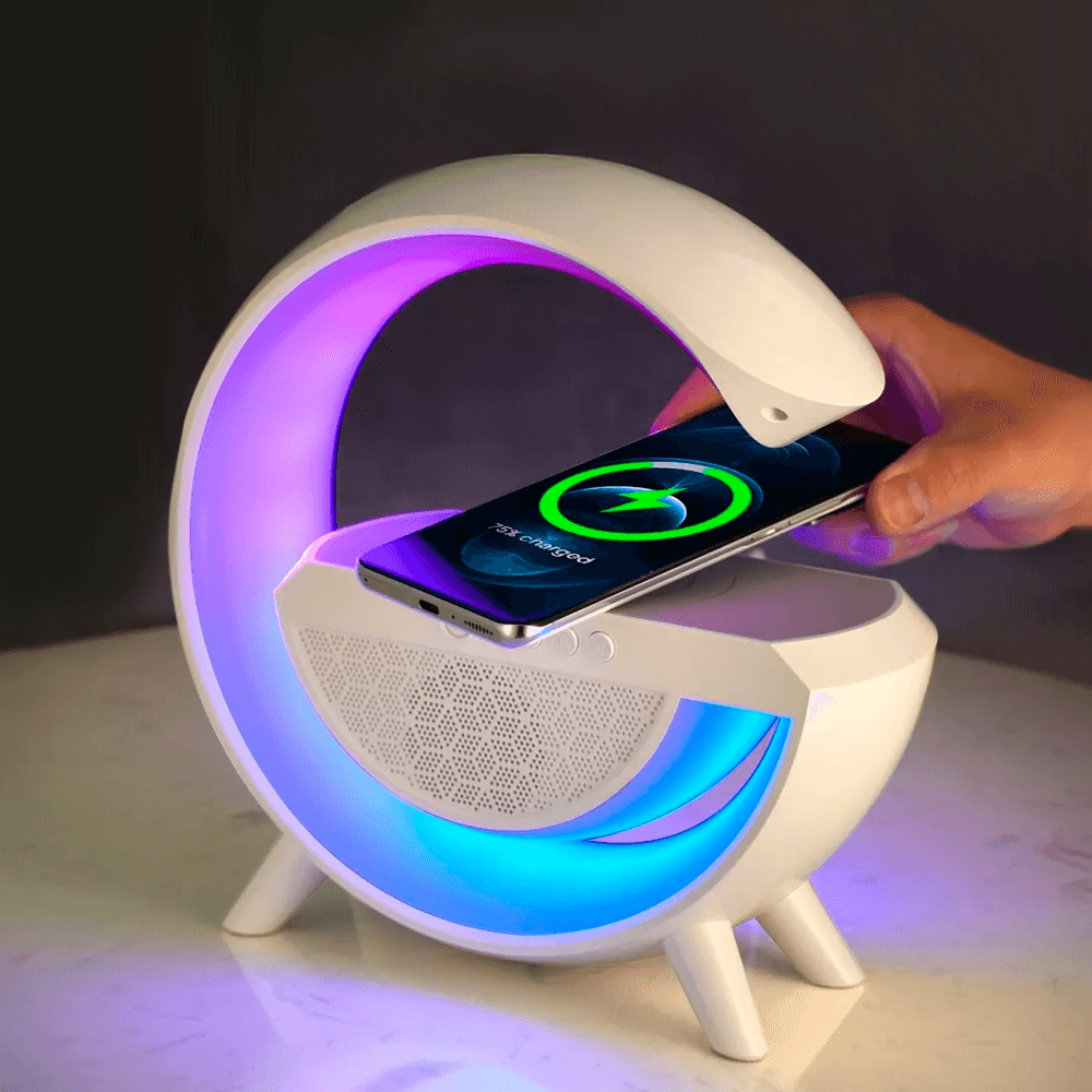 Lampara Smart LumiSound con Parlante y Bluetooth