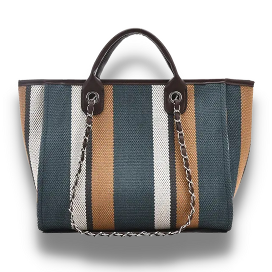 Cartera CANVA Chic con cierre