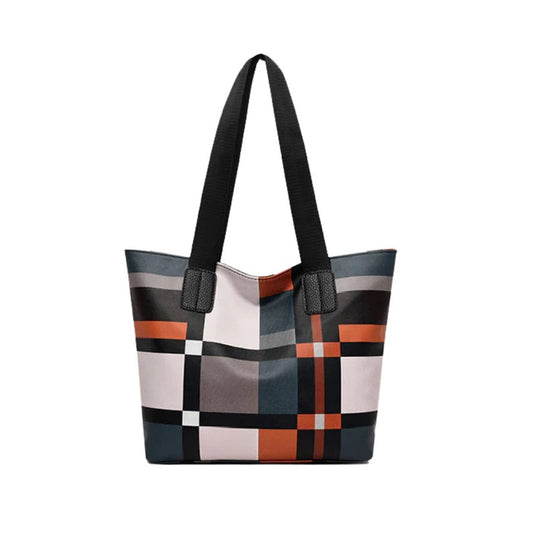 Bolso Modelo Cuadro Clásico Cuero